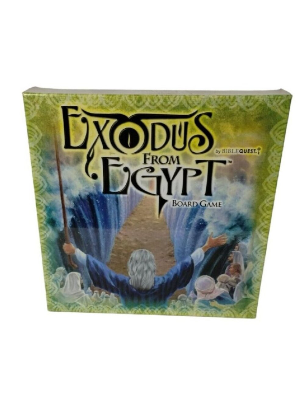 BibleQuest Exodus From Egypt Board Game Religious Learning Ten Commandments New